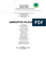 Group 3 Abruptio Placentae Revised Case Study