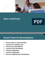 Basic Config Router