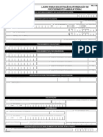 Laudo para Solicitação/Autorização de Procedimento Ambulatorial fls.1/2