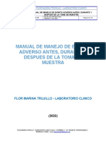 2 - Manual de Manejo de Evento Adverso Ante, Durante y Después de La Toma de Muestra