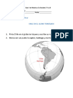 3° Año A y B-Guía1 de Historia - Chile en El Globo Terraqueo