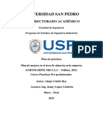 Plan Prácticas Pre-Profesionales - Atiaja Criollo Roy