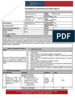 Procedimientos Constructivos de Obras Civiles II-2020