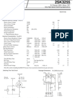 2sk3255 - 900V, 5A