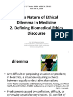 03 Dilemma & 04 Biomedical Ethics Discorse (Prof Hakimi)