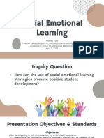 Social Emotional Learning Teacher Leader Project 5