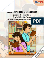 Homeroom Guidance: Apply Effective Ways of Protecting Oneself and Others