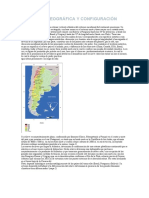 Ubicación y Configuración Territ Argentina