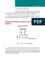 Apuntes Vibraciones Forzadas