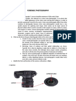 Parts of Camera