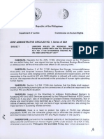 Jac No. 1 S. 2021 DOJ-CHR On Redress Mechanism