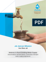 Jal Jeevan Mission: Reforms in Rural Drinking Water Supply