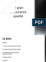 Le Plan D'assurance Qualité