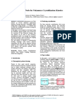 A Novel Physics Node For Nakamura Crystallization Kinetics