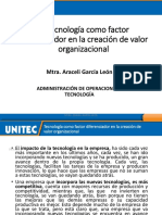 Tecnología Como Factor Diferenciador en La Creación de Valor Organizacional FEB 2022