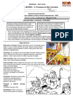 Semana 15: Moisés - A Travessia Do Mar Vermelho: "O Senhor Lutará Por Vocês... Acalmem-Se". (Êxodo 14:14)