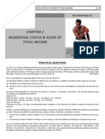 Residential Status & Scope of Total Income