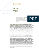 Sesión 1 - Rumelt, R. Introduction - Overwhelming Obstacles. Pp. 1-8 in Good Strategy - Bad Strategy. London - Profile Books, 2011