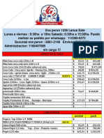 Lista T&G Bebidas (17-12) PDF