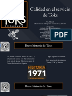 Presentación Toks