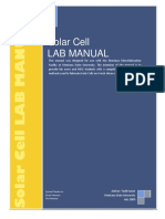 SolarCell Lab Manual 06-2009