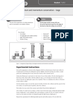 Practical 1 Momentum and Momentum Conservation - Large Trolleys