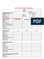 Lifting Plan Blank (PDF Library)