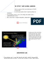 Greenhouse Effect and Global Warming