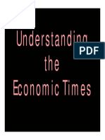 Understanding of Economics Times Terms