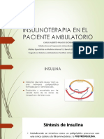 Insulinoterapia en El Paciente Ambulatorio