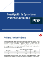 Problema SustitucionExacta 2022