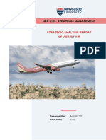 Nbs 9126: Strategic Management: Strategic Analysis Report of Vietjet Air