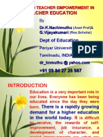 Teacher Education