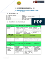 SESIÓN DE APRENDIZAJE #1 .Revisamos Casos para Identificar Cómo Las Familias Cuidan Su Salud