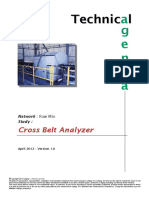 Cross Belt Analyzer Technical Agenda Study v1