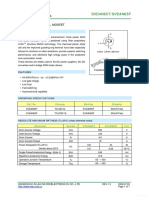 4A, 650V N-Channel Mosfet: SVD4N65T/SVD4N65F