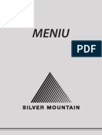 Meniu Restaurant Silver Mountain