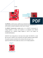 Accelerometer Module ADXL335