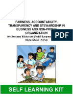 Fairness, Accountability, Transparency and Stewardship in Business and Non-Profiy Organization