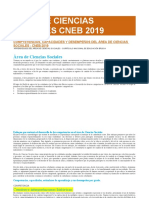 Area de Ciencias Sociales Cneb 2019