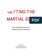 Get The Edge Martial Arts Ebook