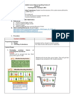 Lesson Plan in Science 9