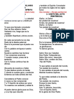 Cantos para Lo Profesión de Los Votos