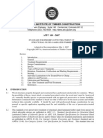 AITC Standard For Preservative Treatment of Structural Glued Laminated Timber