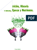 Nutrición e Información de Pautas, Epocas y Nutrientes