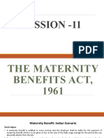 7 Maternity Benefit Act