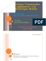 LECON 3 - Quelques Commandes Appliquées À La Robotique Mobile