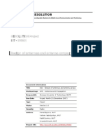 E Shaped Antenna Design