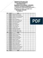 Sekolah Menengah Atas Negeri 1 Kebumen: Pemerintah Provinsi Jawa Tengah Dinas Pendidikan Dan Kebudayaan