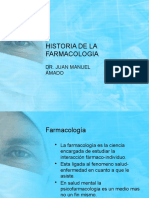 Historia de La Farmacologia